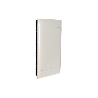 Zápustná Skříňka Practibox S pro Montované Příčky s Hladkými Dveřmi 4x18 Moduly LEGRAND 137069