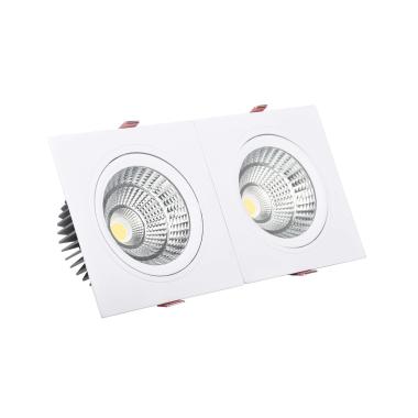 Spot Downlight LED 20W Rectangulaire Madison Coupe 205x90 mm
