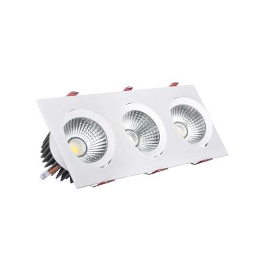 Oczko Downlight LED 30W Prostokątne Potrójne New Madison Wycięcie 315x95 mm