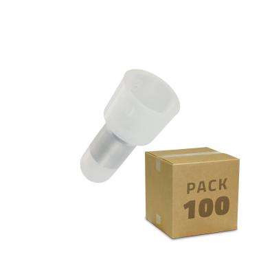 Pack of 100 Blind Splice for Cable End Connections