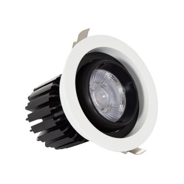 Stropní Podhledové Downlight LED Svítidlo 18W COB Nastavitelné 360º Kruhové Výřez Ø115 mm CRI90 Expert Color Flicker Free