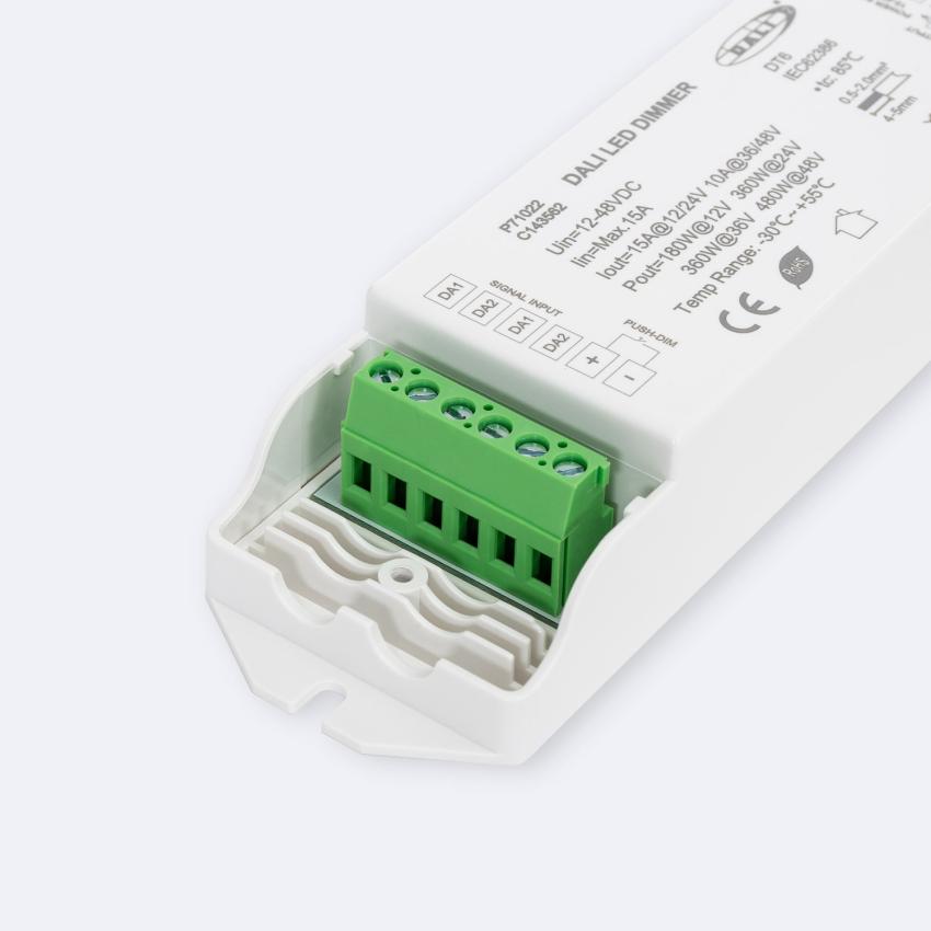 Produkt od Driver - Napájecí Zdroj DALI pro Jednobarevné LED Pásky 12/24V Kompatibilní s Tlačítkovým Vypínačem