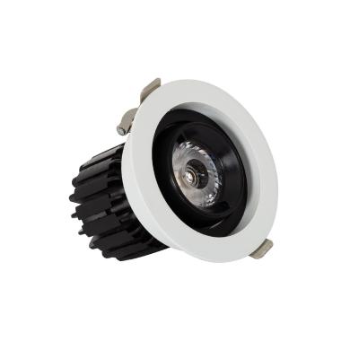 Faretto Downlight LED 7W COB Orientabile 360º Circolare Foro Ø 80mm CRI90 Expert Color No Flicker