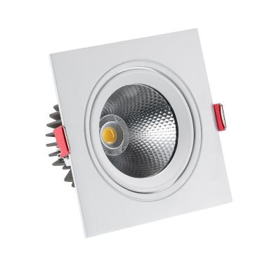 Vierkante LED  Downlight  New Madison 10W vierkante (UGR19) Zaag maat Ø 95 mm