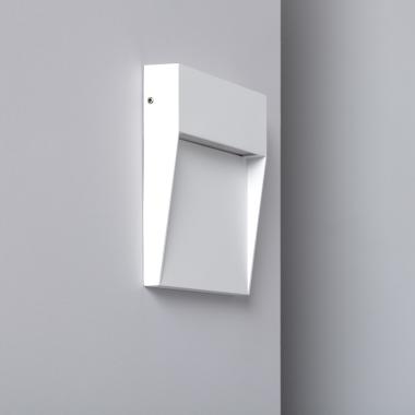 Jade 6.5W White Square Aluminium LED Wall Lamp