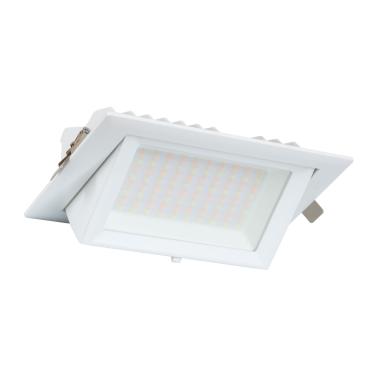 38W Rectangular Directional SAMSUNG 130 lm/W LED Downlight LIFUD 210x125 mm Cut-Out