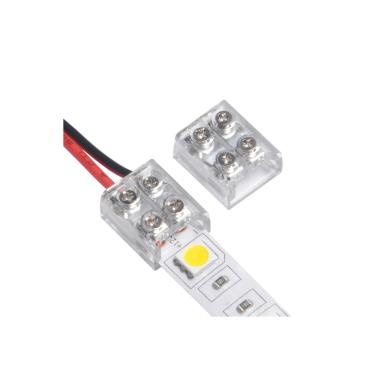 Verbinder für LED-Streifen 12/24V DC Kabel mit Schrauben