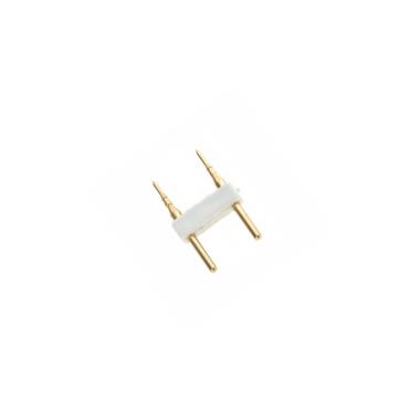 Product van Connector 2 PIN voor 220V LED Strip Monocolor 220V AC SMD5050  In te korten om de 25cm/100cm