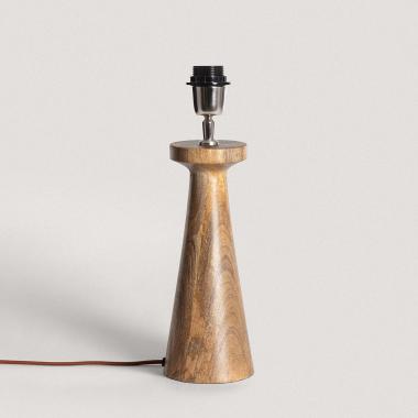 Pied de Lampe à Poser en bois Rani ILUZZIA