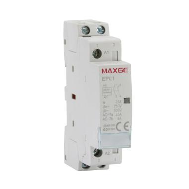 Product Contattore MAXGE 2P-25A-230V AC