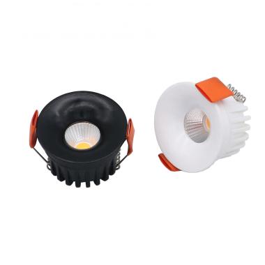 Spot Downlight LED 4W Rond MINI Dimmable Dim to Warm Coupe Ø 48 mm