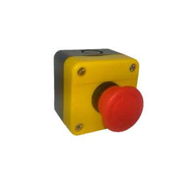 Product Oppervlakte box met noodstop knop MAXGE Ø40mm