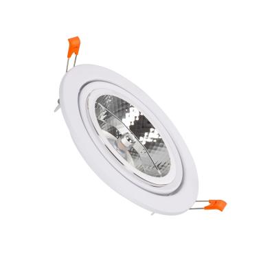 Downlight LED 15W Nastawny Okrągły AR111 Cięcie Ø 120 mm