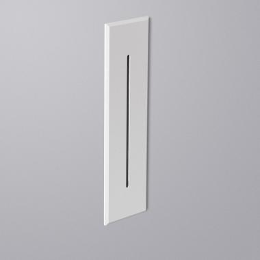 Wabi Rectangular White Linear Aluminium Outdoor Step Light