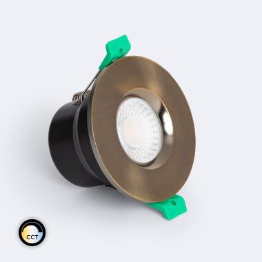 Downlight LED 8W Rond Dimbaar IP65 Zaagmaat Ø65 mm CCT Selecteerbaar RF90 Solid Design