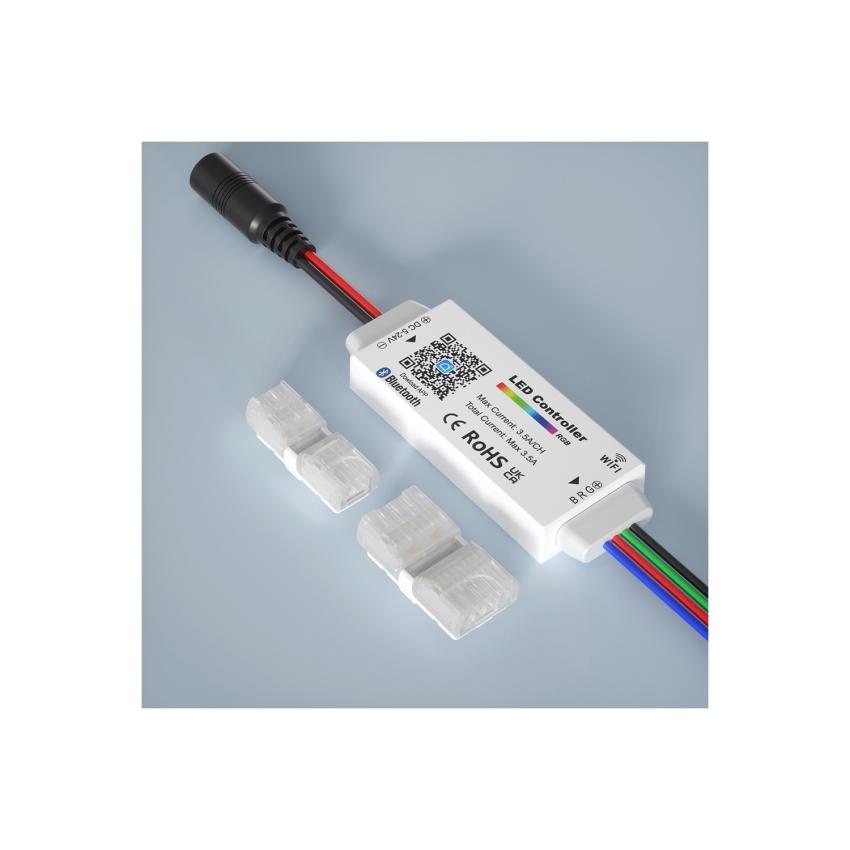 Product van Controller Dimmer Wifi voor RGB LED Strip 5/24V DC