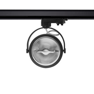 Product LED-Strahler CREE AR111 Schwarz 15W Dimmbar für 3-Phasenstromschienen