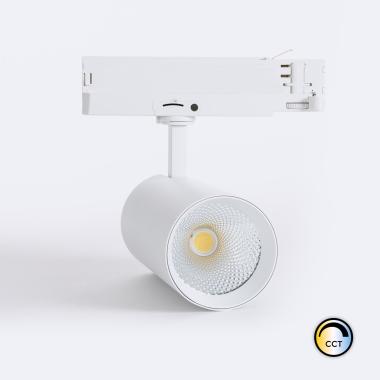 3-Circuit LED Spotlight 38W Carlo CCT White