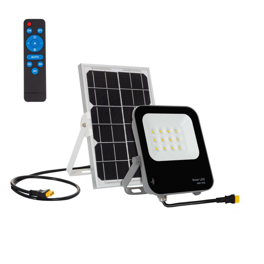 Product of 30W Solar LED Floodlight IP65 with Remote Control