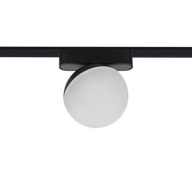 LED-Strahler für 1-Phasenmagnetschiene 25mm Super Slim 10W 48V CRI90 Schwarz Ø100 mm