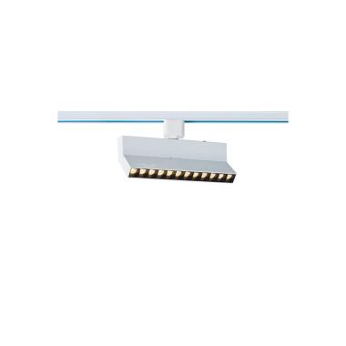 LED-Strahler Linear für 3-Phasenstromschiene 12W Dimmbar CCT Wählbar No Flicker Elegant Optic Weiß