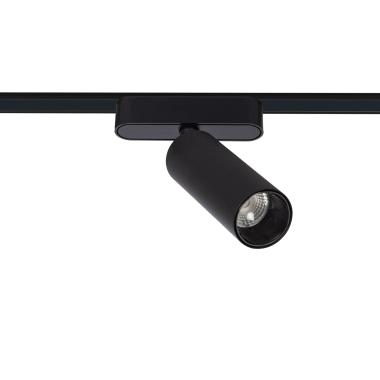 LED-Strahler für 1-Phasenmagnetschiene 25mm Super Slim 15W 48V CRI90 Schwarz UGR16