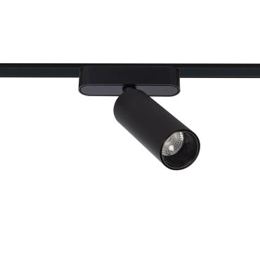 Product Spot LED 15W CRI90 (UGR16) Noir pour Rail Magnétique Monophasé Extra-Plat 25mm 48V 