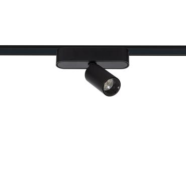 Product Spot LED 5W CRI90 (UGR16) Noir pour Rail Magnétique Monophasé Extra-Plat 25mm 48V 