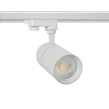 Spot LED sur Rail Triphasé 30W Dimmable Mallet Blanc