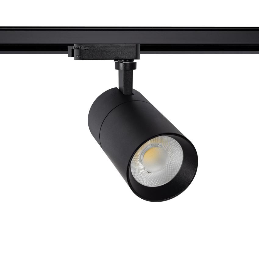 Produit de Spot LED New Mallet Dimmable 20W Noir No Flicker (UGR 15) pour Rail Monophasé 