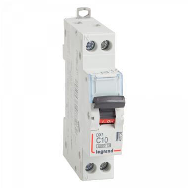 Magnetothermischer Automatischer Sicherungsschalter Industriell 1P+N 10-32A 10kA C-Kurve LEGRAND DX³ 407726