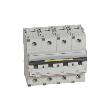 Magnetotermický Rezidenční Jistič 4P 80-125A 10/16kA  C-Křivka LEGRAND DX³ 409362