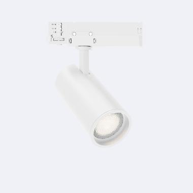 Spot LED sur Rail Triphasé 20W Fasano Dimmable Anti-éblouissement Blanc