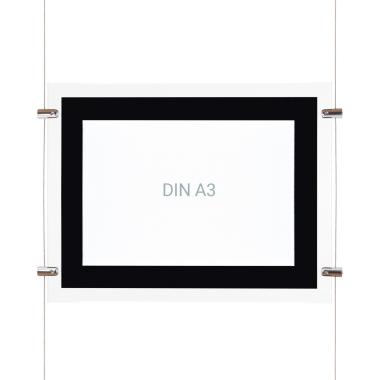 Product LED display set DIN A3 horizontaal