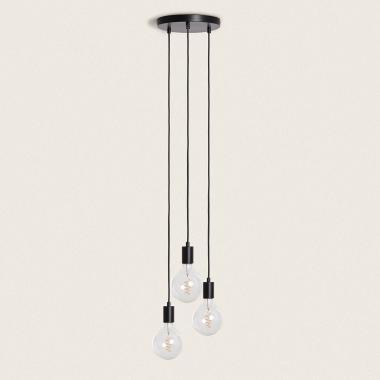 Cascade Metal 3 Spotlight Pendant Lamp