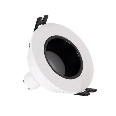 Downlight Conico GU10 6W Basso URG PC Foro Ø 75mm