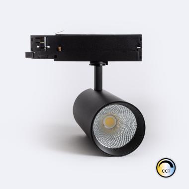 Product Track Spot LED  3-Fase 40W Carlo CCT Selecteerbaar No Flicker Black