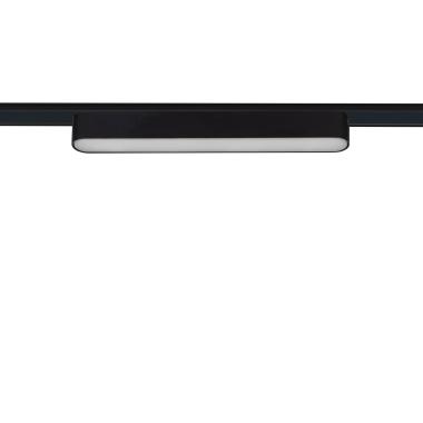 Faretto Lineare LED Binario Magnetico Monofase 25mm Super Slim 12W 48V CRI90 Nero 222mm