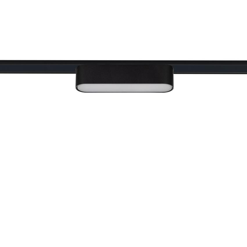 Product van Magneet Rail Linear Spot Eenfase  25mm Super Slim 6W 48V CRI90 Zwart  120mm 