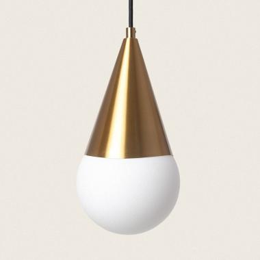 Tenul Metal & Glass Pendant Lamp