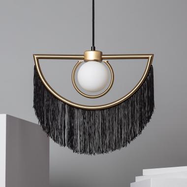 Hanglamp Metaal met Franjes Dalila