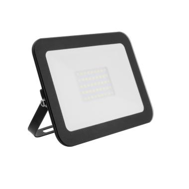 Product Proiettore LED Slim 30W 120lm/W IP65 Vetro Nero