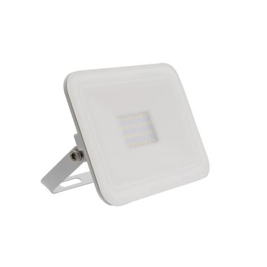 Proiettore LED Slim 20W 120lm/W IP65 Vetro Bianco