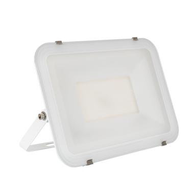 100W Slim Glass LED Floodlight 120lm/W in White IP65