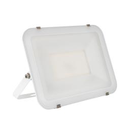Product 100W Slim Glass LED Floodlight 120lm/W in White IP65