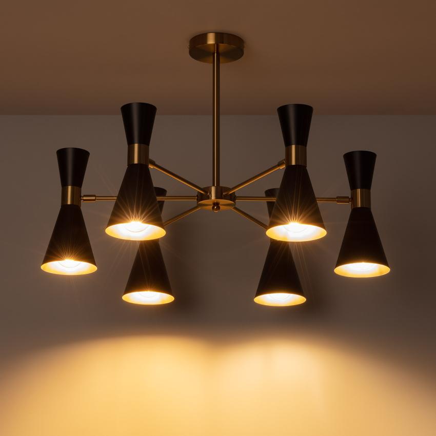 Product of Jigger Metal 6 Spotlight Ceiling Lamp