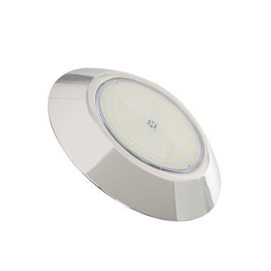 Zwembad lamp Opbouw LED onderdompelbaar IP68 3000K 12V AC/DC  RVS 24W