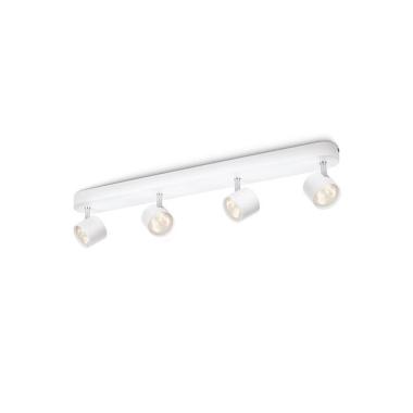 Plafonnier LED PHILIPS Star Dimmable 4 Spots 4x4.5W