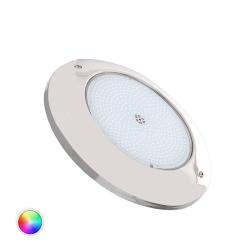 Product 35W 12V AC Stainless Steel RGB Submersible LED Surface Pool Light IP68