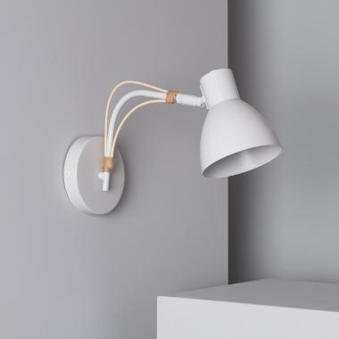 Lampe Murale Bois et Métal Cubal